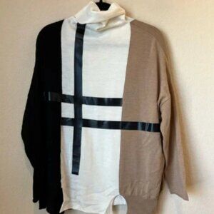 Pier Antonio Gaspari color block sweater